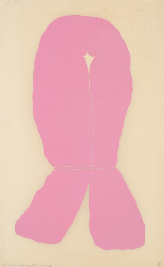Composition No. 62 by Ion Bitzan contemporary artwork Works on Paper