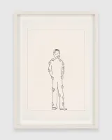 Touched For Wall Drawing by David Byrne contemporary artwork works on paper