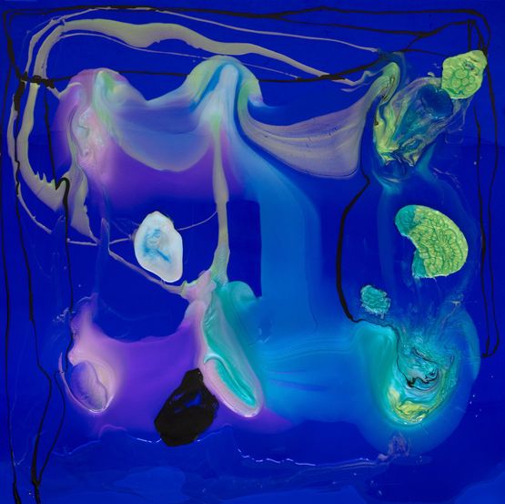 From previous encounters he had exhausted all possible reasons every imaginable and amazingly unimaginable reasons as to why he could not have sex with John by Dale Frank contemporary artwork Painting