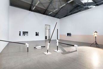 Contemporary art exhibition Lada Nakonechna Studium des Menschen at Galerie Eigen  Art Leipzig Germany