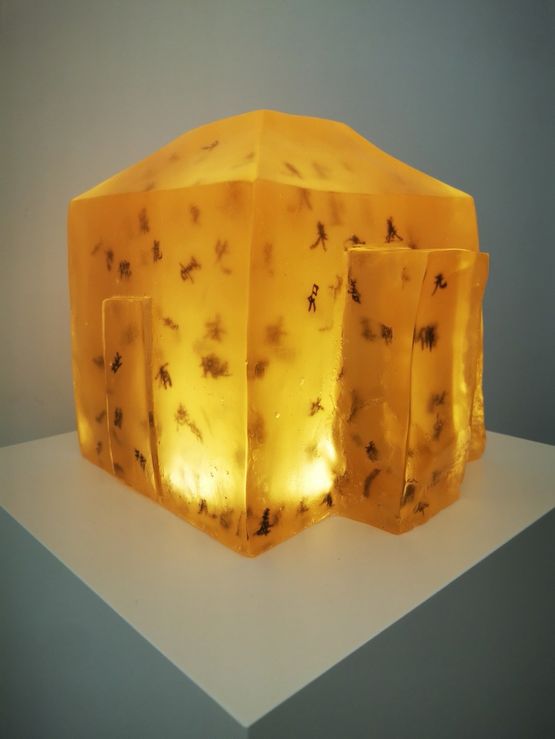 Rain of Languages by Xie Xiaoze  contemporary artwork Sculpture