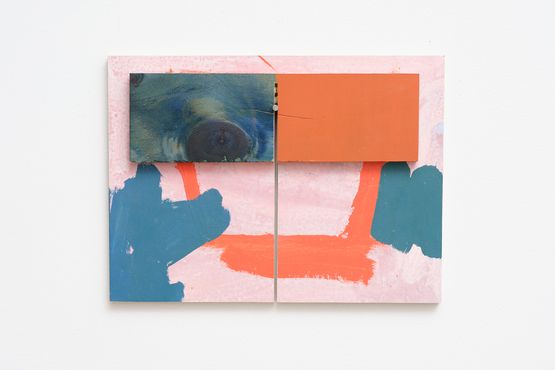 Buckle by Oliver Perkins contemporary artwork Painting