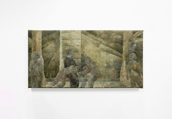 Untitled intervening dissonances of pleasing qualities by Tim Buckovic contemporary artwork Painting