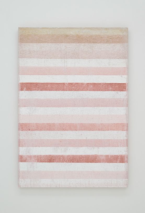 CAVE  red iron oxide by Yoriko Takabatake contemporary artwork Mixed Media