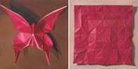 Folds and Creases 2 by Fadilah Karim contemporary artwork Painting