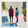 Encounter by Pool by Otis Kwame Kye Quaicoe contemporary artwork Painting