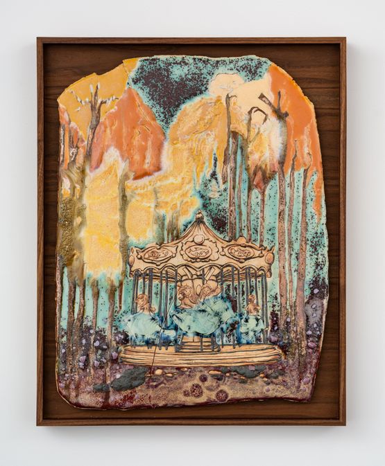 Carousel by Olive Diamond contemporary artwork Sculpture