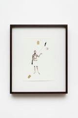 Outros oficios Figura com esmoler by Antonio Oba contemporary artwork drawing works on paper