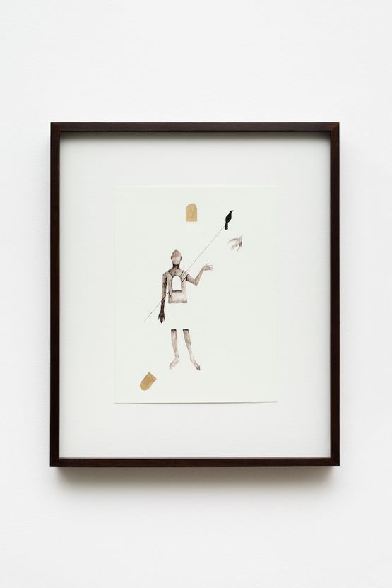 Outros oficios Figura com esmoler by Antonio Oba contemporary artwork Works on Paper