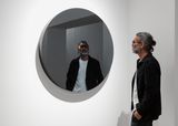 The Invisible Eye by Jeppe Hein contemporary artwork sculpture