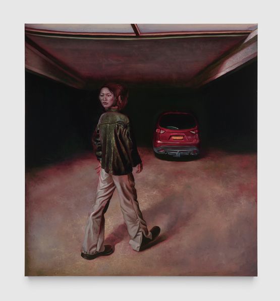 Decision to leave by Bendt Eyckermans contemporary artwork Painting