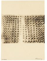 Rauchzeichnung by Otto Piene contemporary artwork drawing works on paper