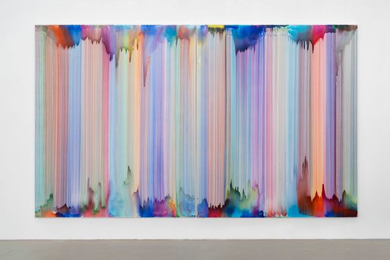 Geller by Bernard Frize contemporary artwork Painting