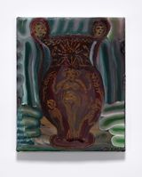 Vase Inanna by Elizabeth Malaska contemporary artwork painting