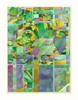 No  No  No  Not Yet. by Licia He contemporary artwork mixed media painting works on paper