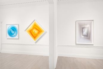 Contemporary art exhibition Alberto Biasi Dinamica Ecologica at Cardi Gallery London United Kingdom