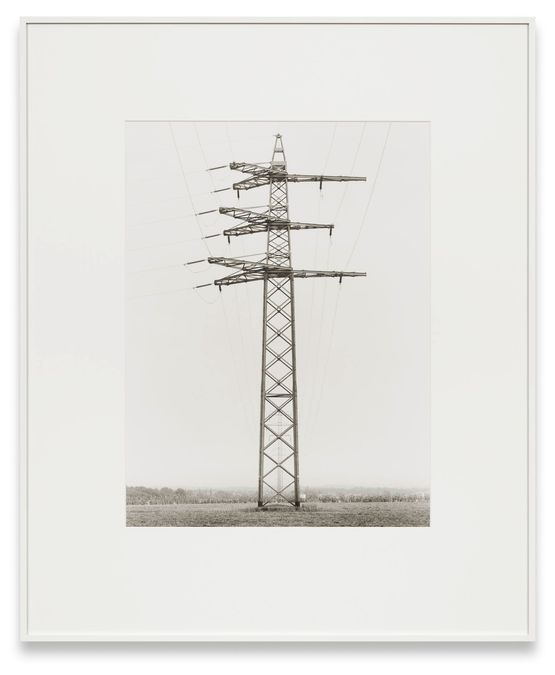 High Tension Pylon 2 Dusseldorf D by Bernd  Hilla Becher contemporary artwork Photography