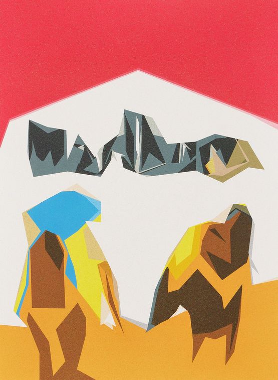 Welcome to The Country 017 by Tomohito Ushiro contemporary artwork Painting