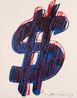 Dollar Sign by Andy Warhol contemporary artwork Print