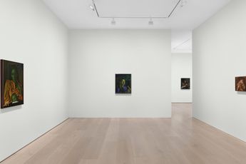 Contemporary art exhibition Victor Man The Absence That We Are at David Zwirner London United Kingdom