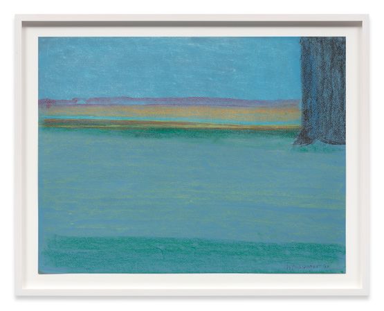 Tree Trunk with River by Richard Artschwager contemporary artwork Works on Paper