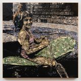 Paddler by Jane Hammond contemporary artwork painting
