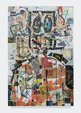 Portrait of a Broken Man by Rashid Johnson contemporary artwork mixed media