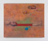 Lying Man by Stephen McKenna contemporary artwork painting