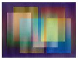 Color Aditivo Panam 7 by Carlos Cruz-Diez contemporary artwork print