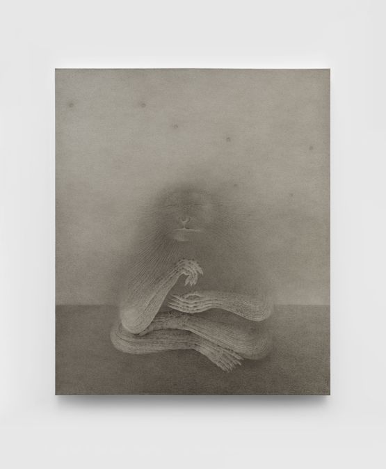 Question from The Ape 2224 by Fan Shao contemporary artwork Painting