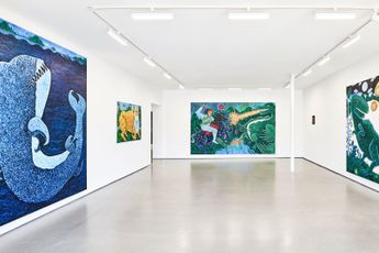 Contemporary art exhibition Mark Connolly seconds from the end at Simchowitz West Hollywood United States