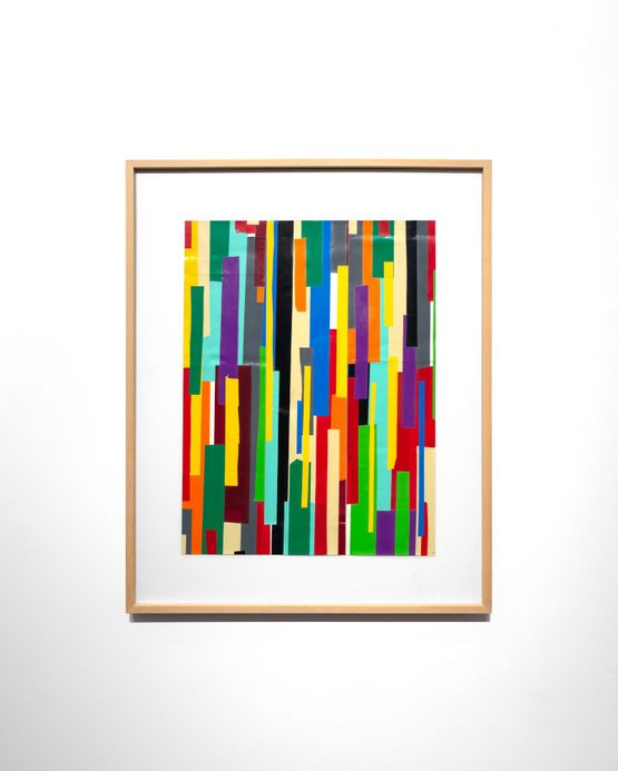 Tapes by Beat Zoderer contemporary artwork Works on Paper