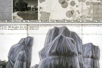 Contemporary art exhibition Christo Selected Works at Gagosian Basel Switzerland