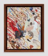 Wall Slice 1 the beginning by Lorenzo Amos contemporary artwork painting