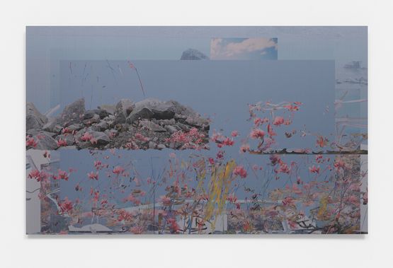 ENERGY EQUATION_Erotic Anime_escuela de negocios by Petra Cortright contemporary artwork Painting