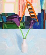 Flowers in a vase-27 by Seokmee Noh contemporary artwork painting