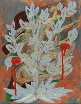 Star snake Flower by Woo Min Jung contemporary artwork mixed media sculpture