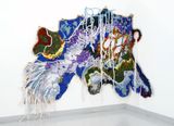 Flow Like Water by Fiker Solomon contemporary artwork textile