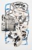The Observer Leaves Her Stationary Post by Chris Reinecke contemporary artwork Works on Paper