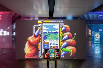 Contemporary art exhibition Curated by Jenny Chen Jiaying AI Love and Artificial Intelligence at Hyundai Motorstudio Beijing China