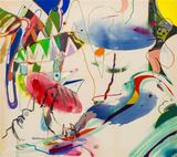 Blowing in the Wind by Young Do Jeong contemporary artwork drawing painting