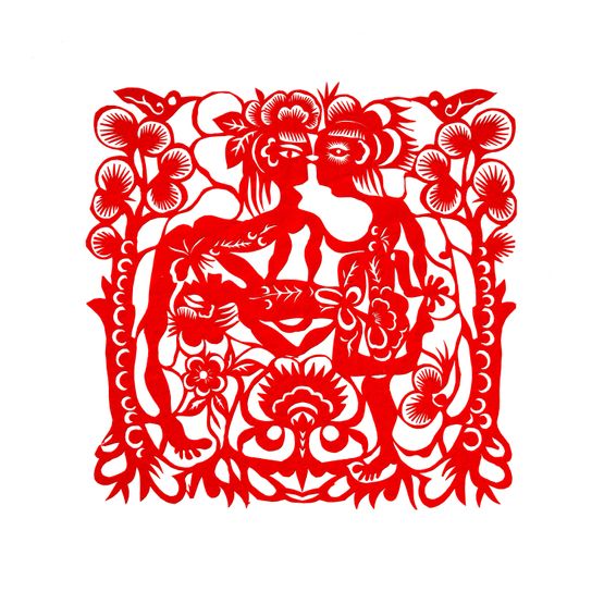 Joy  by Xiyadie contemporary artwork Works on Paper