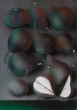 Fruits by Leng Guangmin contemporary artwork mixed media painting