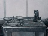 Peso de almas weight of souls by Rafael Cidoncha contemporary artwork painting