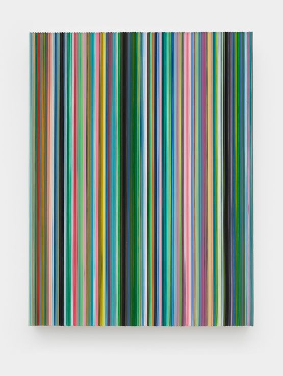 Color Lines 2021.12.30 by Xie Molin contemporary artwork Painting