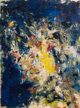 Cascade by Norman Carton contemporary artwork painting works on paper