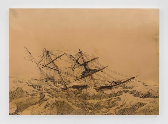 Echec DOr by Whitney Bedford contemporary artwork Painting