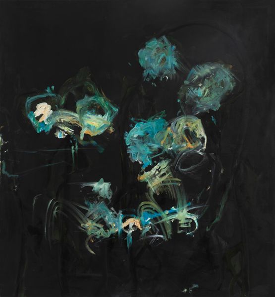 Sunflowers South BGLD by Martin Grandits contemporary artwork Painting