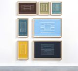 After The Wanderer by Idris Khan contemporary artwork works on paper
