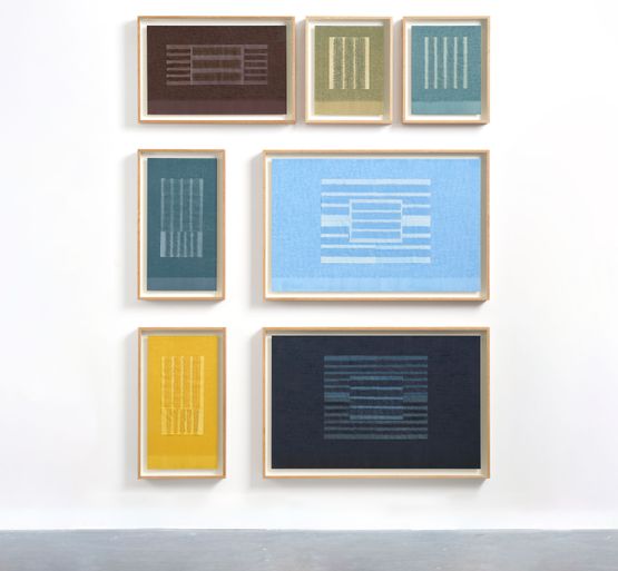 After The Wanderer by Idris Khan contemporary artwork Works on Paper
